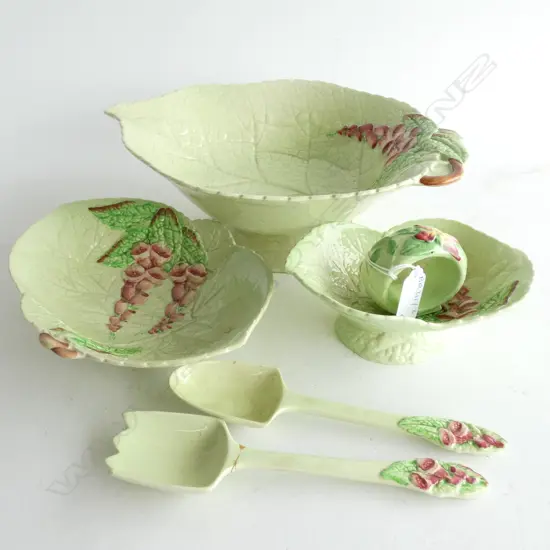 6 PCES CARLTON WARE; ONE SALAD FORK AF...
