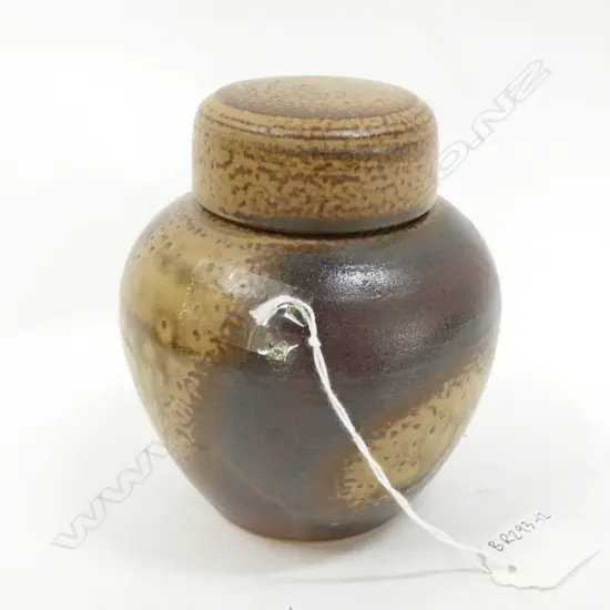 JAPANESE BIZEN GINGER JAR H.125mm