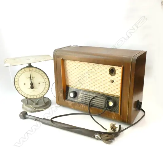 RADIO/SCALES/NAIL REMOVER