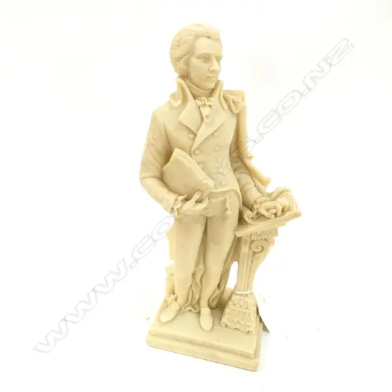 ITALIAN STATUE OF MOZART H.270mm