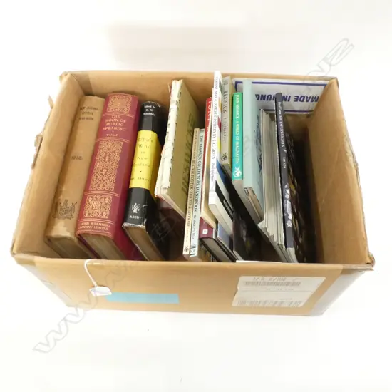 BOX OF REFERENCE BOOKS - DOULTON/DICTIONERIES/BESWICK ETC