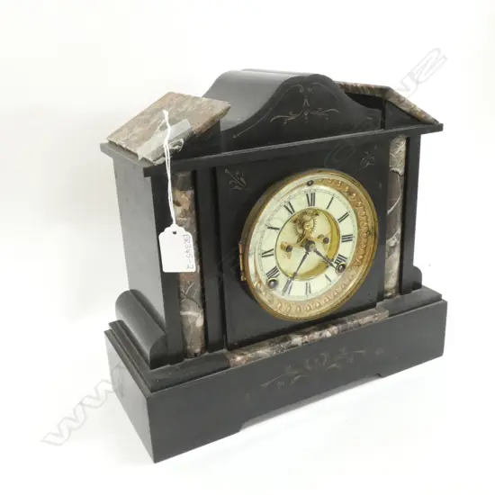 VICTORIAN MARBLE MANTEL CLOCK
