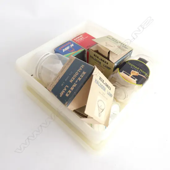 BOX LOT ASST. LIGHT BULBS