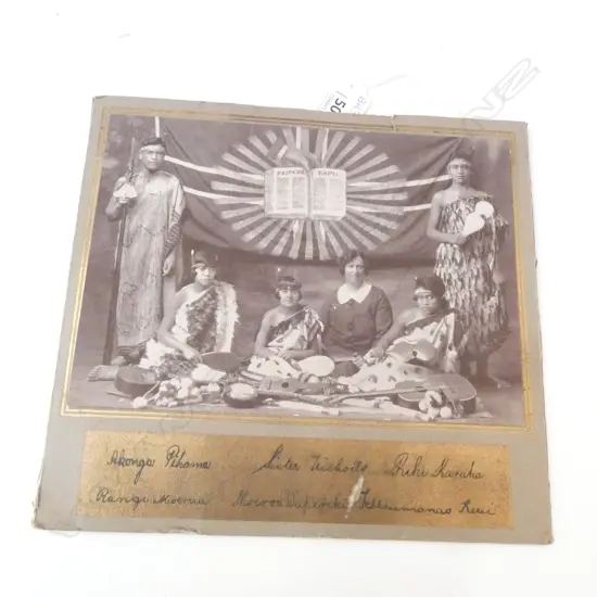 METHODIST MAORI MISSION 1929 PHOTO