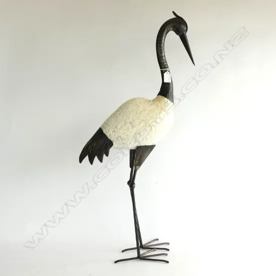 CRANE GARDEN ORNAMENT H.825mm