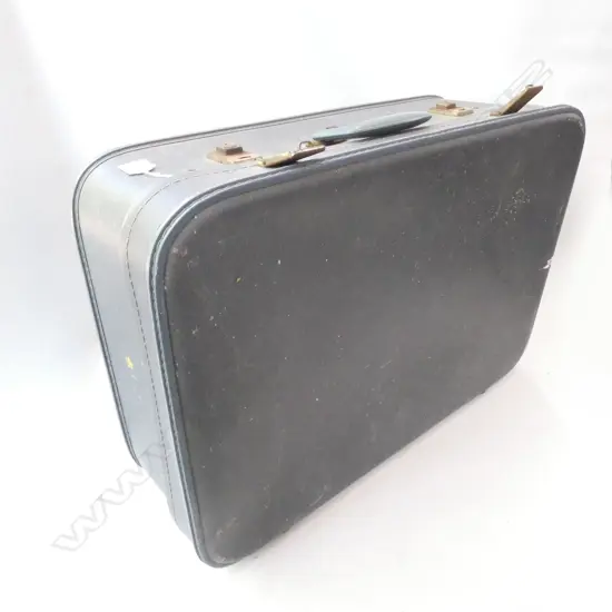 OLD SUIT CASE FULL OF STAMPS & EPHEMERA ETC.