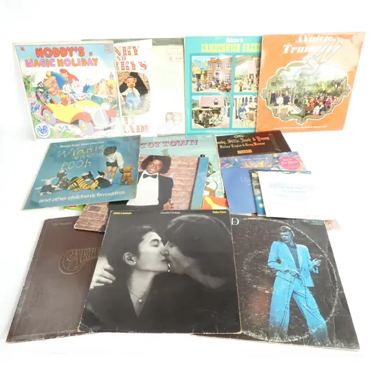 LOT ASST RECORDS BOWIE/CHILDRENS ETC