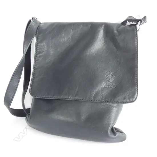 VERA PELLE ITALIAN LEATHER HAND BAG L.300mm