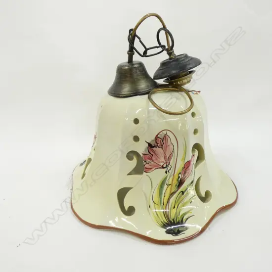 CERAMIC LIGHT PENDANT H.210mm 380mm dia