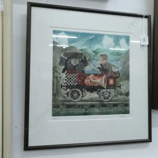 GARY TRICKER 'THE HOBBIT' ARTIST PROOF '89 290x280mm