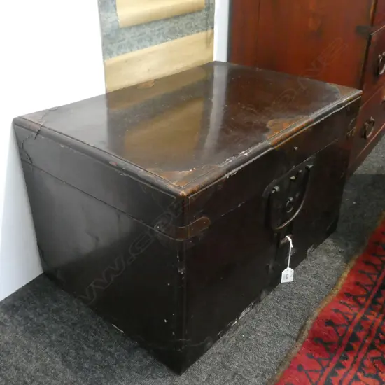 FINELY CRAFTED JAPANESE PAULOWNIA WOOD CHEST -  RARE 580 X 390 X 340MM