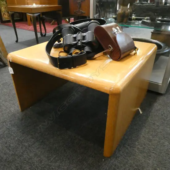 OAK COFFEE TABLE 620MM SQ