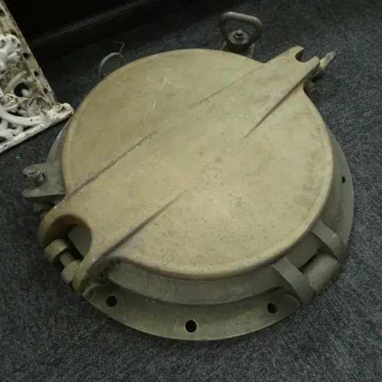 BRASS PORTHOLE DIA. 500mm