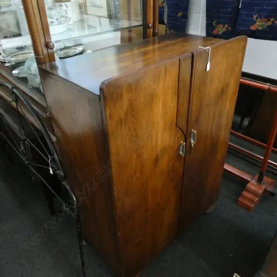 ART DECO MAN ROBE - SOME SCRATCHES TO DOOR H. 1260MM 