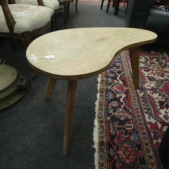 RETRO KIDNEY SHAPED OCCASIONAL TABLE - L 700MM