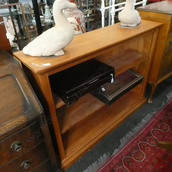 PINE BOOKCASE L1250 MM