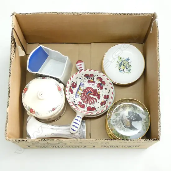 SM BOX LOT CHINA & PORCELAIN INCL ROSENTHAL