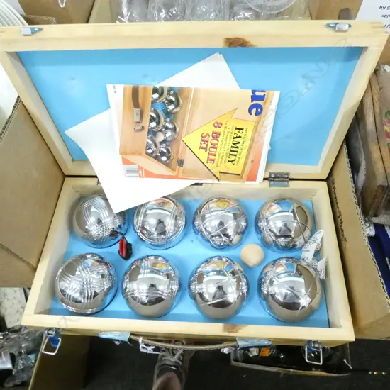 CASED BOULES SET L.350mm
