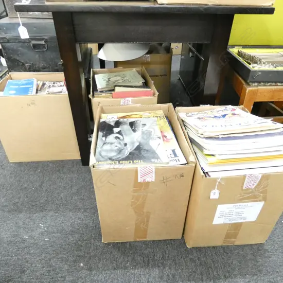 4 BOX BOOKS INC. OLD CHILDRENS BOOKS (BLINKY BILL)  / COOK BOOKS / ANTIQUES ETC.