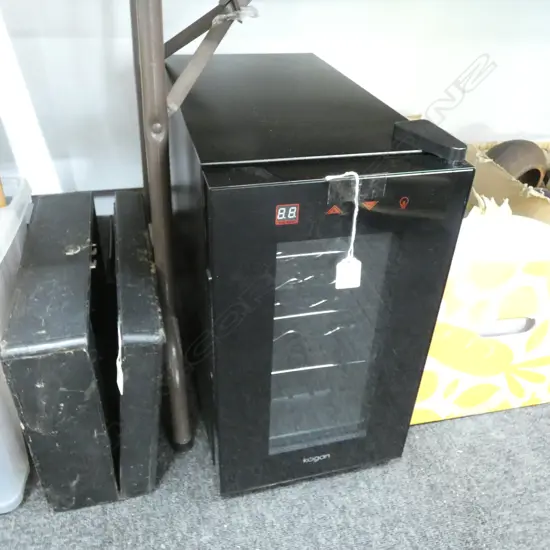 8 BOTTLE WINE FRIDGE...