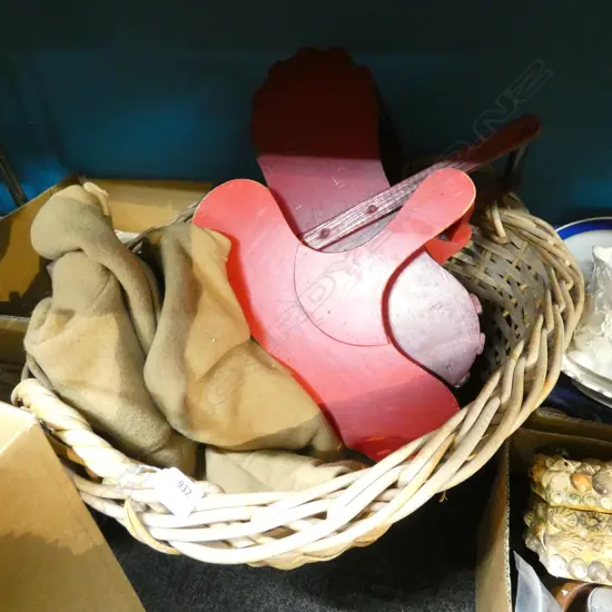 LG CANE WASHING BASKET INCL. CONTENTS