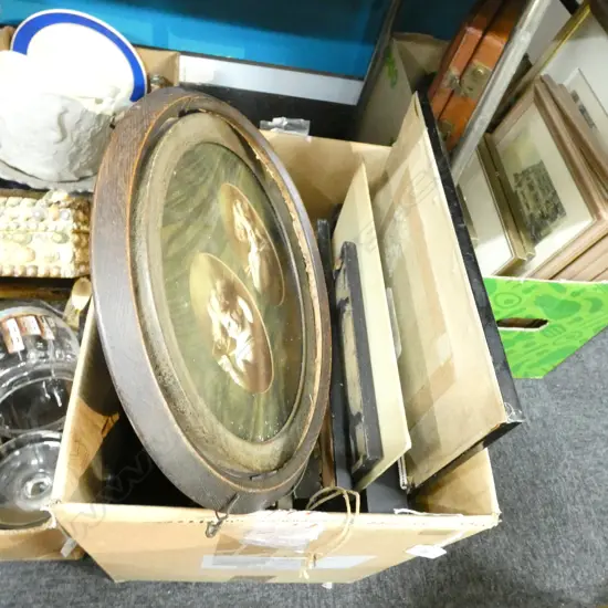 BOX FRAMED ART/ PRINTS   - ART DECO ETC.