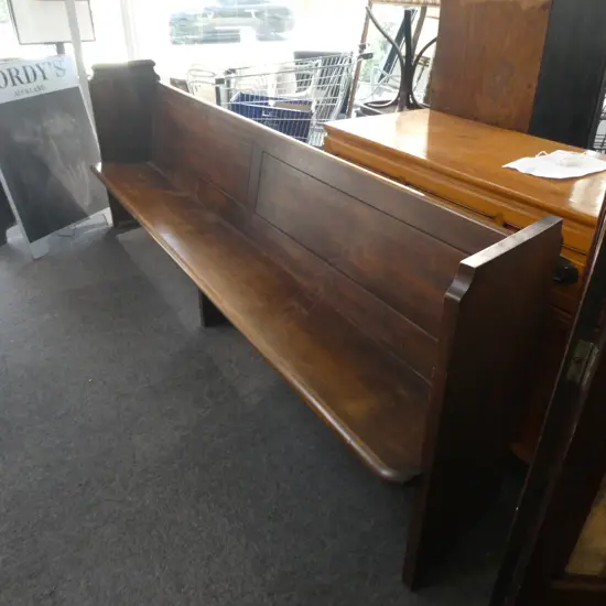 CHURCH PEW EX ST. MATTHEWS CHURCH 2990 x 520 x 900