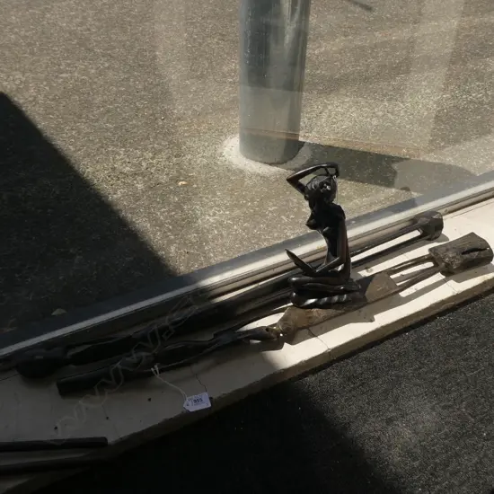 3 AFRICAN ORNAMENTS H.755mm