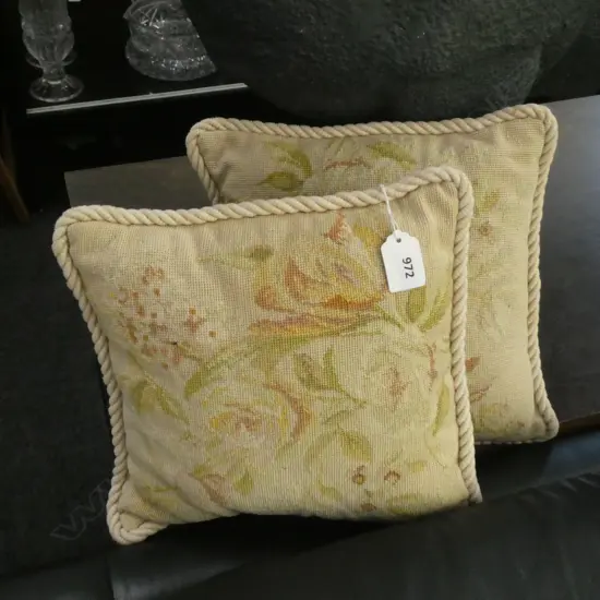 PAIR SMALL CUSHIONS