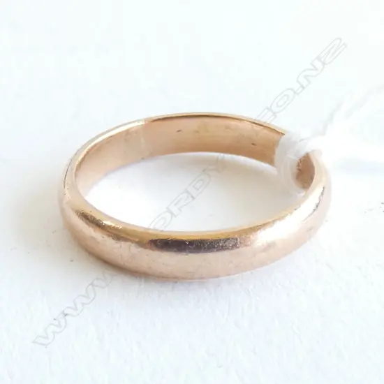 9CT ROSE GOLD WEDDER 2.85gm