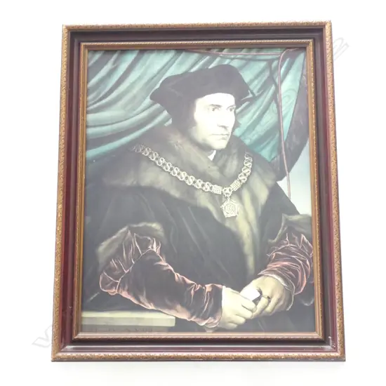 LG PRINT 'HANS HOLBEIN THE YOUNGER' BY 'SIR THOMAS MORE'  560 X 720MM