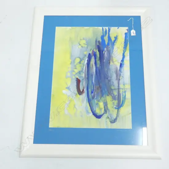 KASHIN THE ELEPHANT PAINTING ON PAPER UNSIGNED