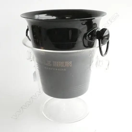 2 DANIEL LE BRUN CHAMPAGNE BUCKETS H.210mm