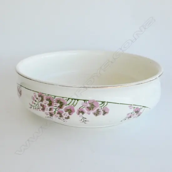 LGE EDWARDIAN WASH BASIN FLORAL VINE DECORATION Dia.350mm