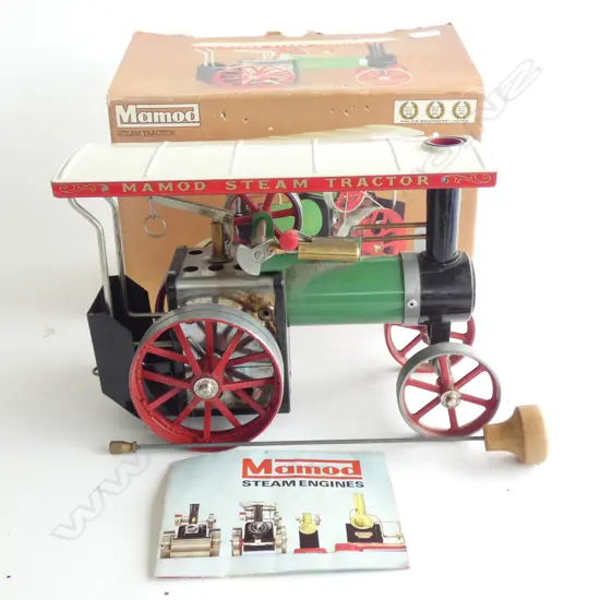 (19599) BOXED MAMOD "STEAM TRACTOR TRACTION ENGINE TE1a" 
