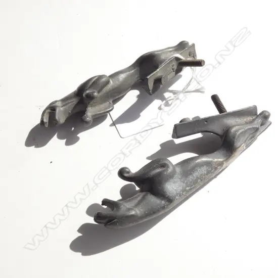 PR OLD JAGUAR CAR BONNET MASCOTS L. 115MM
