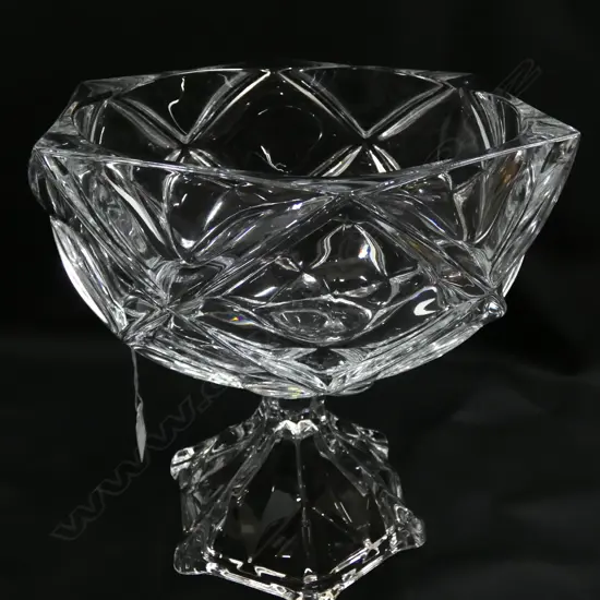 LARGE ENGLISH TRIFLE BOWL H. 280MM D. 330 MM