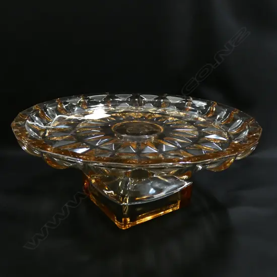 LARGE VINTAGE PEDESTAL CAKE STAND D 295 MM