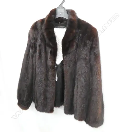 BERKELEY FURS DARK FUR JACKET - MINK