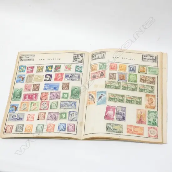 VINTAGE KIWI STAMP ALBUM