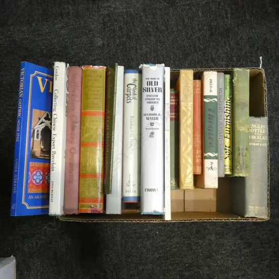 BOX LOT ASST. BOOKS; ANTIQUE INTEREST