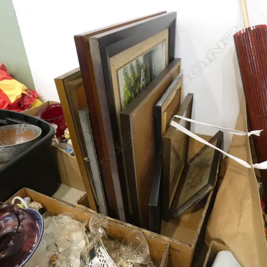 BOX LOT ASST. ARTWORKS