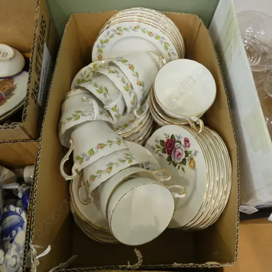 12 TRIOS; 6 REGENCY ROSES, 6 PARAGON