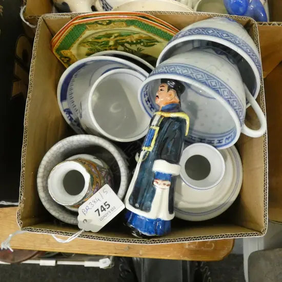 ASST. CHINESE PORCELAIN PCES ETC