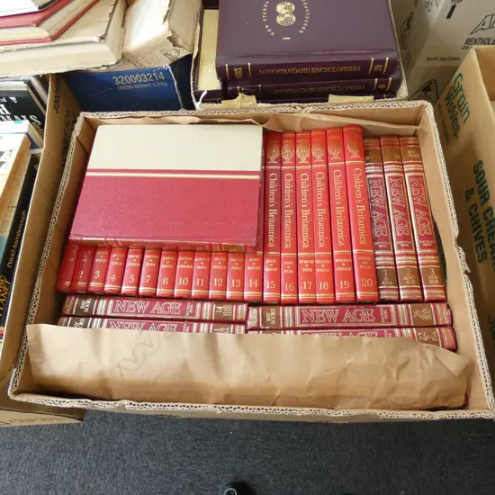 BOX LOT CHILDRENS BOTANICA & 'NEW AGE'