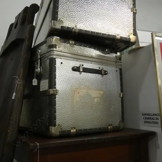 LG ALUMINIUM STORAGE BOX - 1000 X 500 X 500MM - KEYS INCLUDED