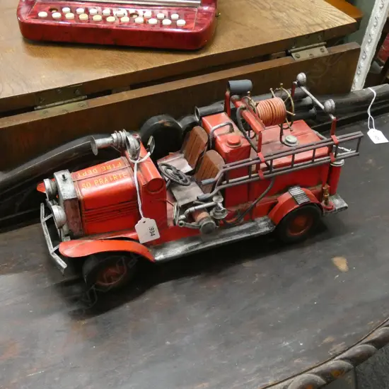 MODEL FIRE TRUCK L.380mm