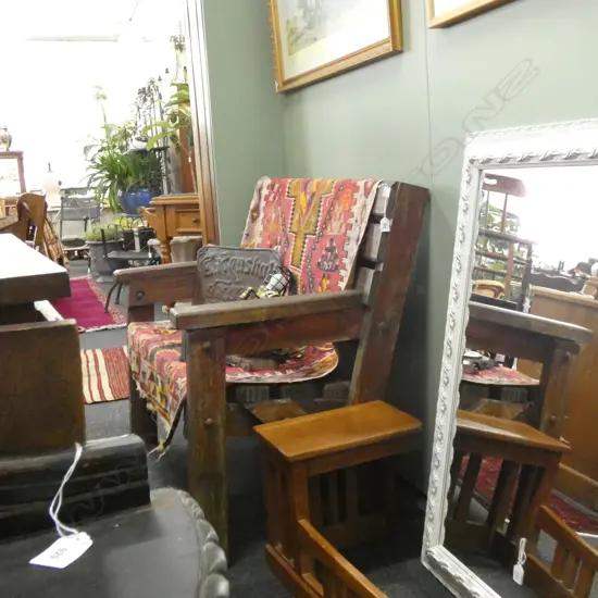 WOODEN GARDEN BENCH W.1100mm