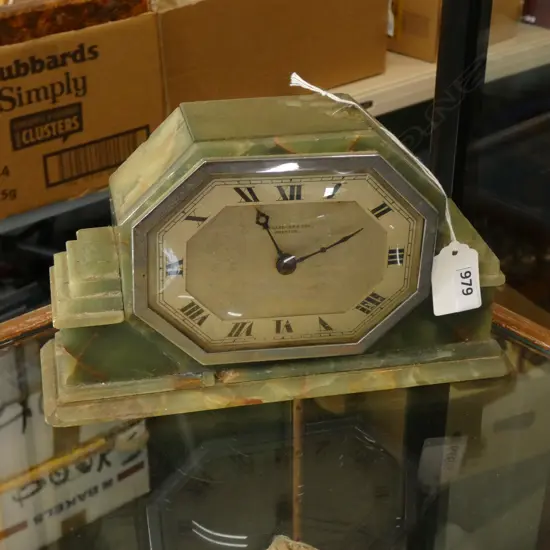 ONYX DECO CLOCK W.230mm