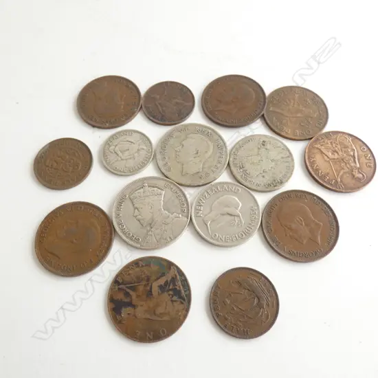 (19576)  SM BAG OLD COINS